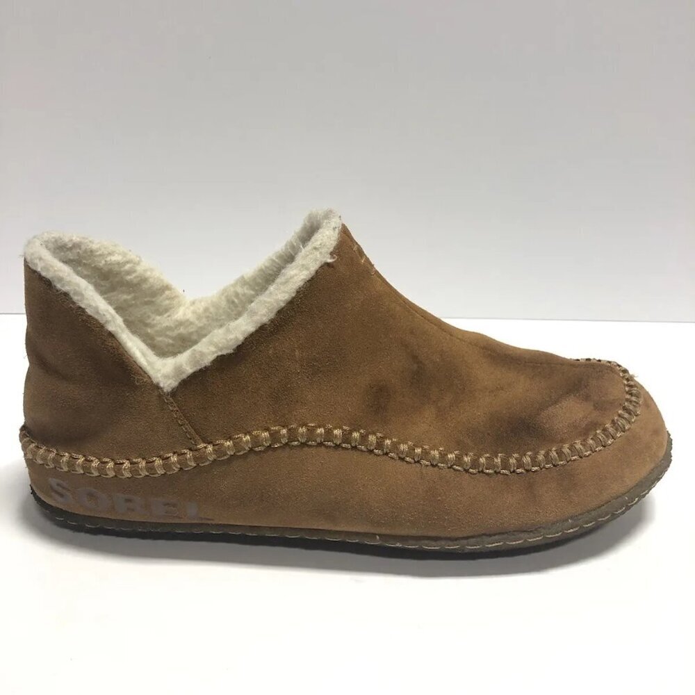 Sorel Men’s Manawan II Brown Slippers, Size 9 M